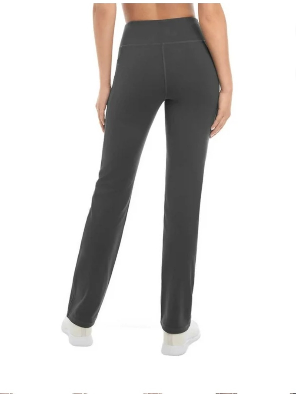Jockey Women's Straight Leg Pants - Charcoal Gray - Picture 2 of 4